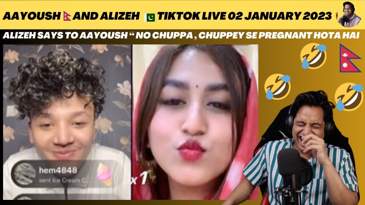 OMG !!ALIZEH SAYS " NO CHUPPA, CHUPPEY SE PREGNANT HOTA HAI🤣🤣 AAYOUSH SHOCKED| 2 JAN |Reaction Video