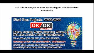 Fast Data Recovery for Improved Mobility Support in Multiradio Dual Connectivity