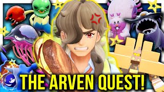I Hunted *ALL* of Arven's Team SHINY in Pokemon Scarlet/Violet! (Full Odds)