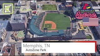Thumbnail AutoZone Park | Memphis Redbirds & Memphis 901 FC | Google Earth | 2016