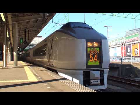 【仙台発上野行き スーパーひたち54号】JR東日本651系勝田車K104+K2??編成　仙台