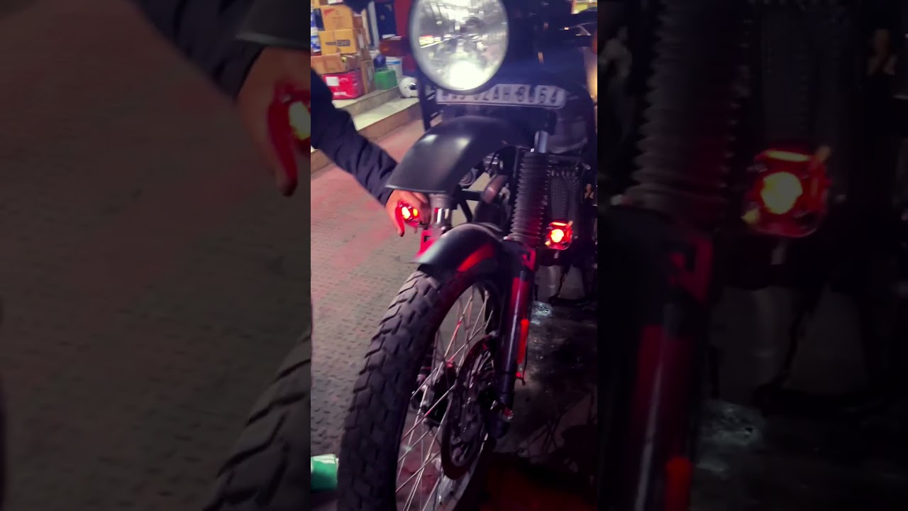 Himalayan 411 | Installing HJG led fog lamp on Himalayan 