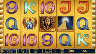 「PHARAOH'S SECRETS」casino slot bonus win screenshot 4