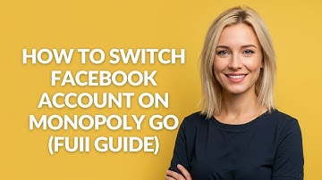 HOW TO SWITCH FACEBOOK ACCOUNT ON MONOPOLY GO (FUII GUIDE) - Julia