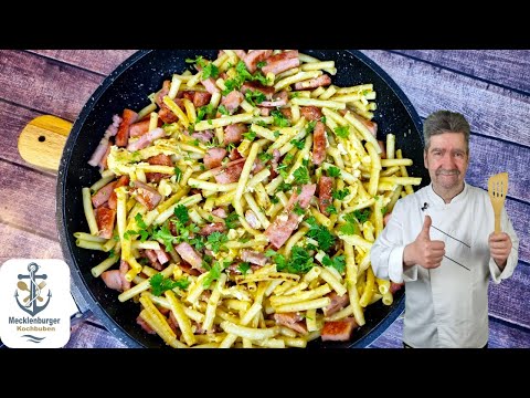 DDR Klassiker - Das Gebratene Wurstnudeln Rezept