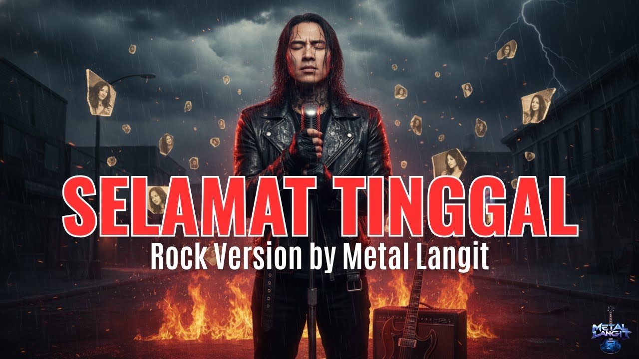 🎸 SELAMAT TINGGAL 💔 Versi Rock Metal Paling Menggetarkan! Luka, Tangis, dan Kebebasan Jiwa!