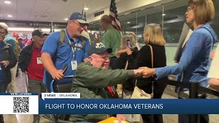 'I needed that': Oklahoma Veterans honored with trip to Washington D.C.