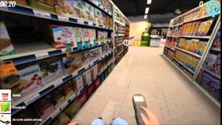 miWe2 wheelchair simulator: supermarket