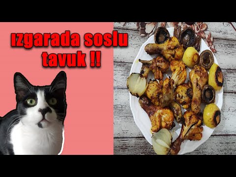 IZGARADA SOSLU TAVUK – KOLAY YEMEK TARİFİ