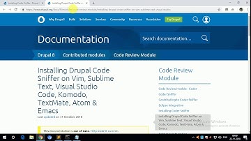 Install Drupal Coder Sniffer on Sublime Text 3