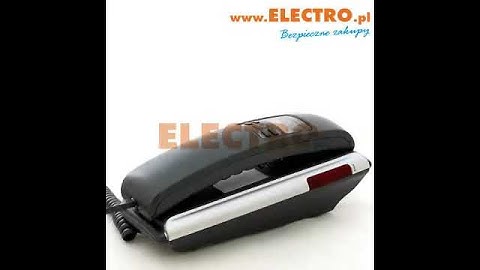 Telefon Maxcom KXT 400 grafitowo srebrny    Szukaj na www.ELECTRO.pl