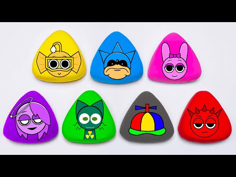 GUESS which Sprunki character will come out of the cubes | Sprunki Retake OC | Sprunki Cubes DIY
