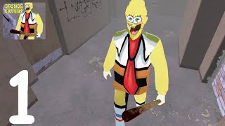 scary Sponge granny chapter II Gameplay Walkthrough (Android,iOS) - Part 1 screenshot 2