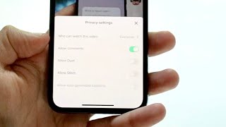 How To Turn On/Off Comments On a TikTok Video! (2022)