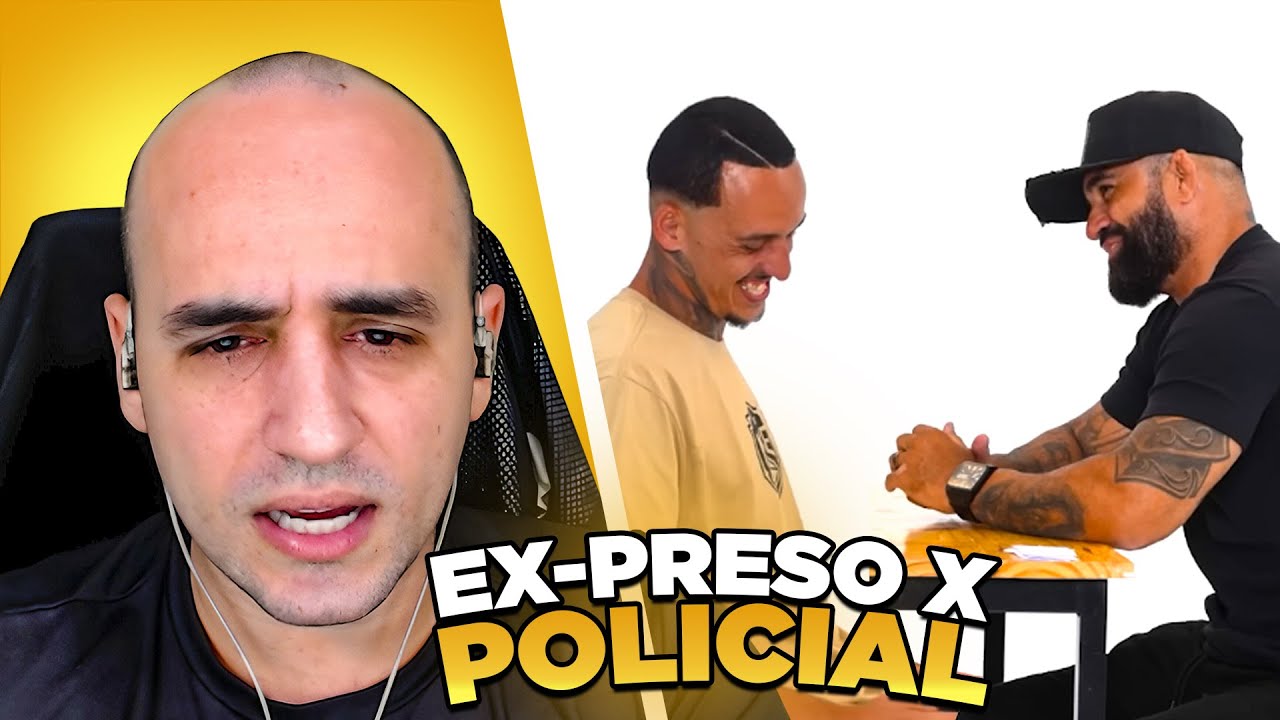 EX-PRESO E POLICIAL NUMA BRINCADEIRA DIFERENTE - React Canal Foco