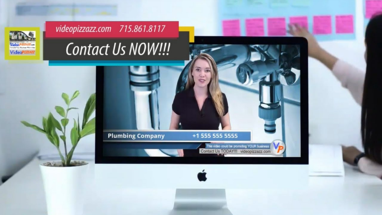 Plumber - Compelling and Affordable VidInVid Commercial - Plumbing Female Spokesperson