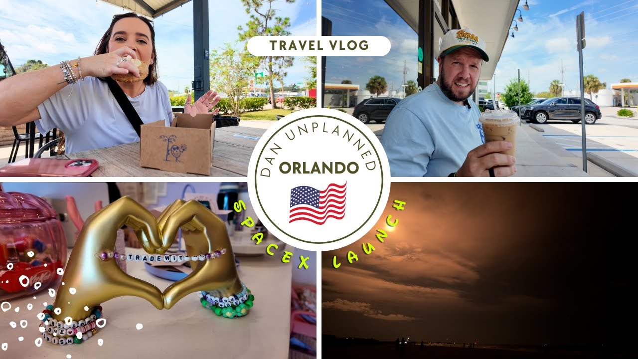 Орландо, Флорида, день 2 | Книжный магазин Тейлор Свифт | Запуск ракеты SpaceX и спасение птицы