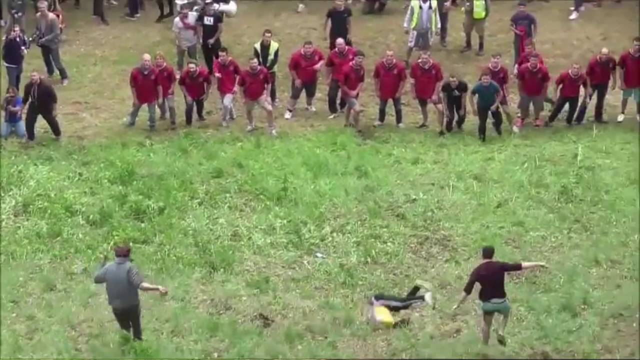 Junglist Network Charity Cheese Chasers at Cooper's Hill 2016