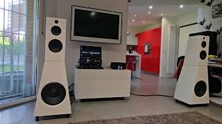 Italiacoustic Demo  Power Amp HSA 12S+HES 4F4 - Also Sprach Zarathustra