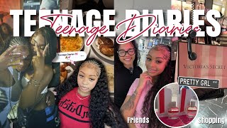 TEENAGE DIARIES 025✰| OUTSIDE , ola factory, friends, ruth chris, hair, mall || Ra’Mariah Alexia screenshot 5