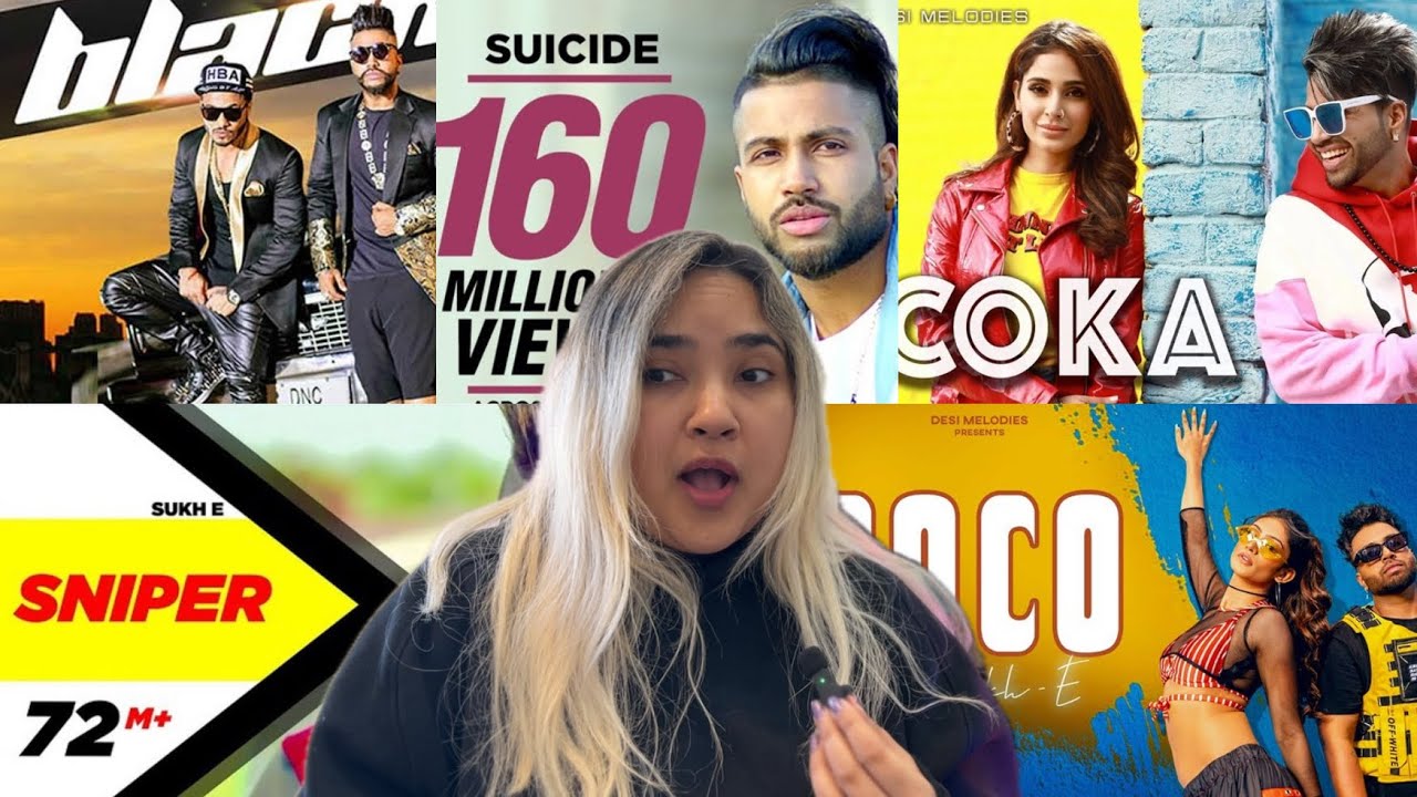 First Reaction to Sukh E 🤯 All Black | Suicide | Coka | Sniper |  Coco | Desi Hip-Hop FIRE! 🔥