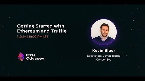 ETHOdyssey Workshop #1: Getting started with Ethereum and Truffle