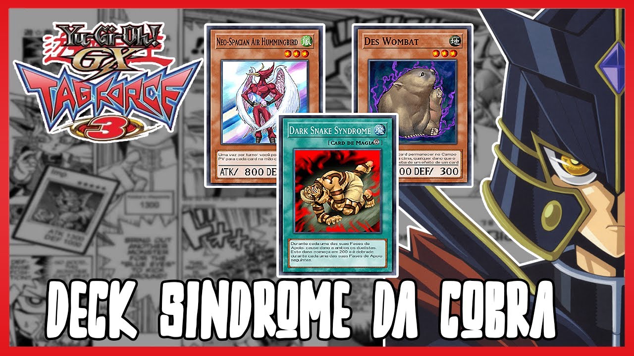yugioh dark snake syndrome deck Yu-Gi-Oh! GX Tag Force 3 - |DECK|