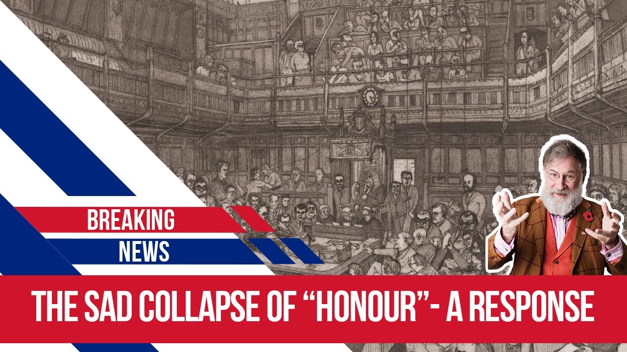 Ответ на комментарии о консервативной партии, моей собственной роли и моё сожаление.