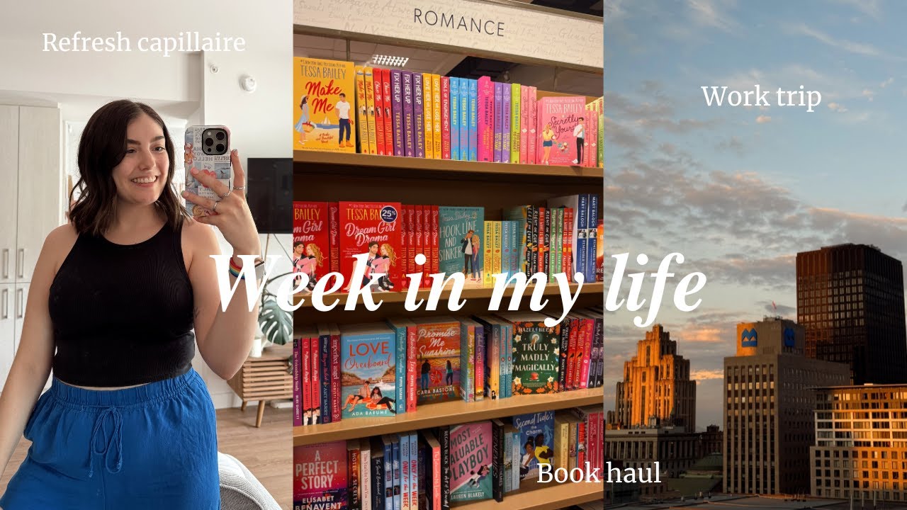 Weekly vlog: Refresh capillaire, Work trip à Montréal & Début des vacances 🌇✨