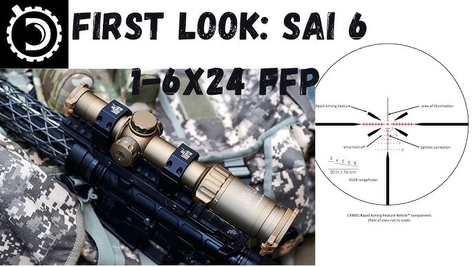 SAI Optics™ Model SAI 6™ - Coyote Brown