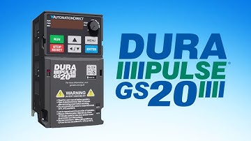 DURApulse GS20(X) VFD Overview from AutomationDirect
