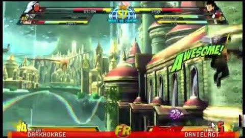 Dark Hokage vs DanielRGT - MvC3 Ranbat 1.2 - 3/1/2011