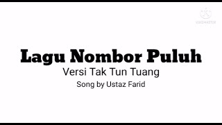 Lagu NOMBOR PULUH dalam Bahasa Arab