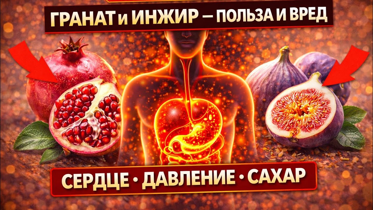 ЭТИ ФРУКТЫ ЕДЯТ НЕ ВСЕ! Вся правда о гранате и инжире