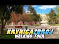 KRYNICA ZDRÓJ Walking Tour - Spacer po Krynicy-Zdrój - Poland (4K)