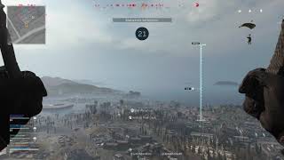COD Warzone - Sniper parachute