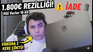 RTX 5070 TI MSI VECTOR 16 HX LAPTOP INCELEME