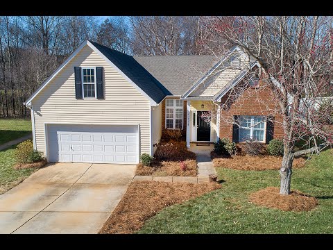 17214 Commons Crossing Dr., Charlotte, NC home video tour