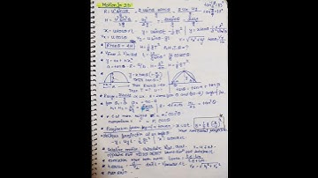 Motion in 1D one page notes #physics #physicsnotes #neet #neet2024