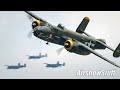 Mitchell Madness! Thirteen B-25 Bombers Flying Together! - Thunder Over Michigan 2021