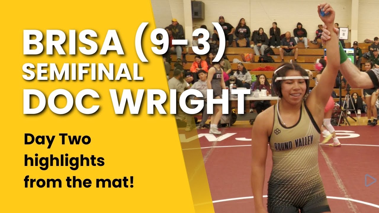 Lady Elks Wrestling | Brisa Gonzalez 2026 Doc Wright Semifinals (9-3)