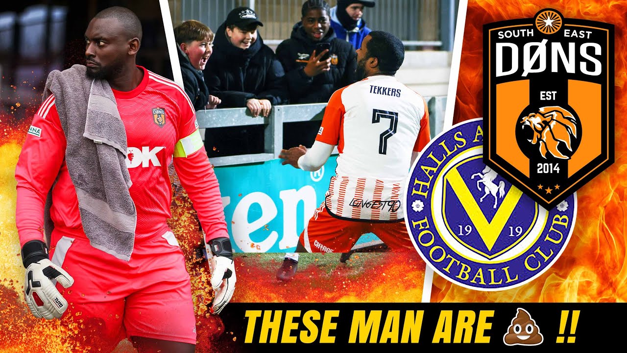 Non League Football | “Circus is Back in Town” | SE Dons vs Halls AFC