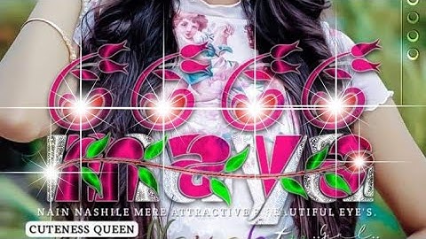 How To Make New Colorful Glass Font  Glowing In Ps Touch PixelLab |