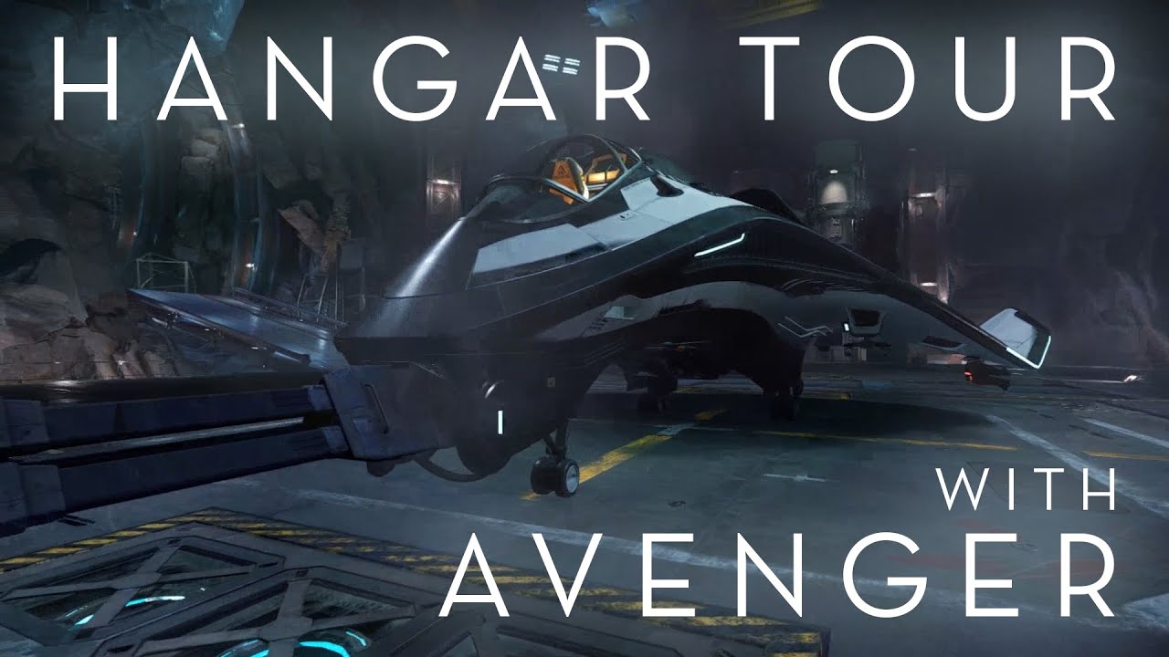 HANGAR TOUR - Star Citizen [VFG Industrial, Aegis Avenger] - YouTube