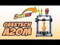 ☀ Собираем 3D принтер за полчаса + печать 2мя цветами. Первое впечатление [Geeetech A20M]