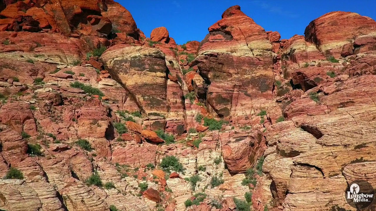 Drone Flight over Red Rock Canyon, Nevada YouTube
