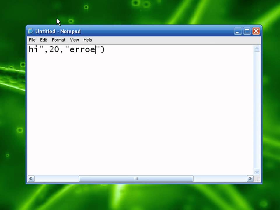 how to make a fake pop-up virus in notepad - YouTube