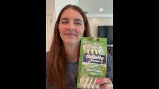Review of Gillette Sensor3 Sensitive Disposable Razors for Men & Women