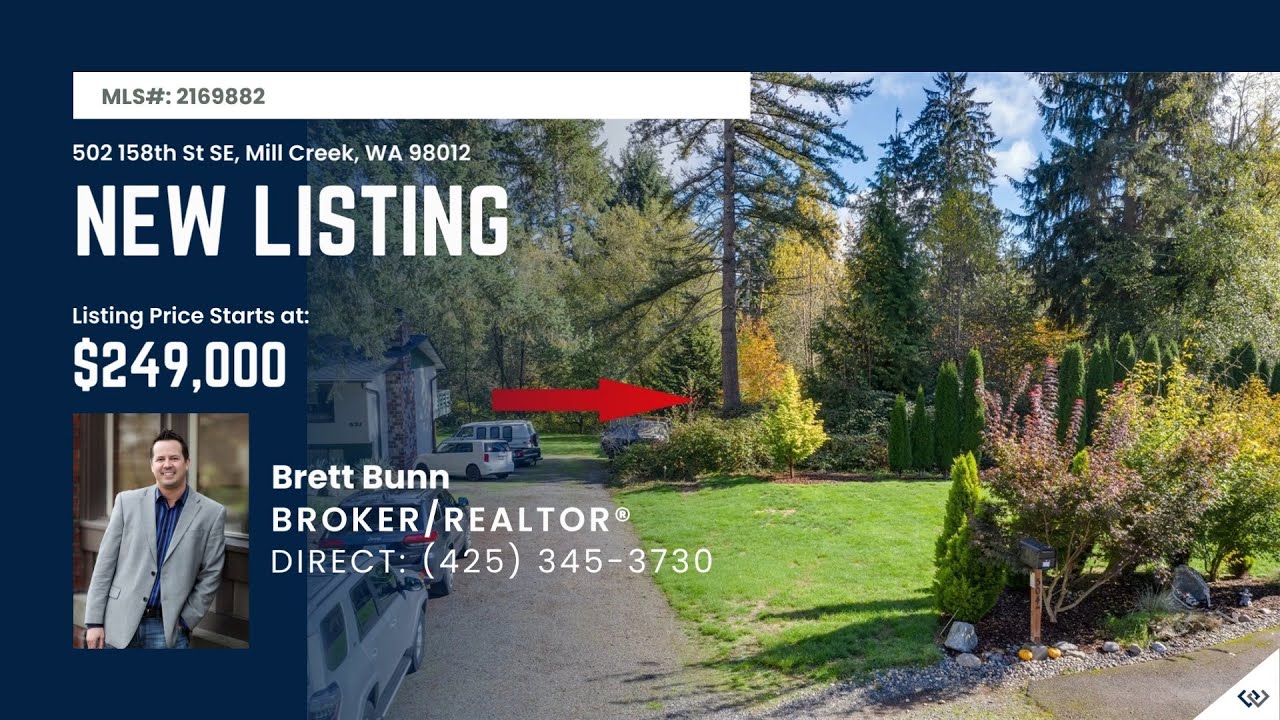 502 158th St SE, Mill Creek, WA 98012 listed by Brett Bunn