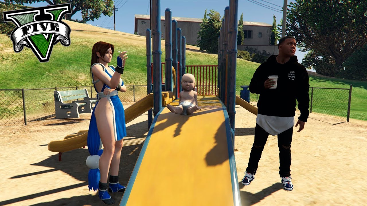GTA V VIDA REAL MODS #14 - TENGO UNA FAMILIA *NORMAL* - ElChurches funny moments in soccer